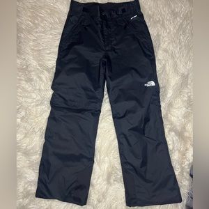 The North Face Freedom Black Insulated Ski Snow Pants Dryvent Boys Large 14-16